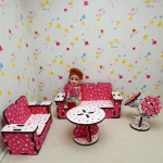 assembled dollhouse living room furniture