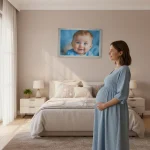 baby friendly poster design for nursery