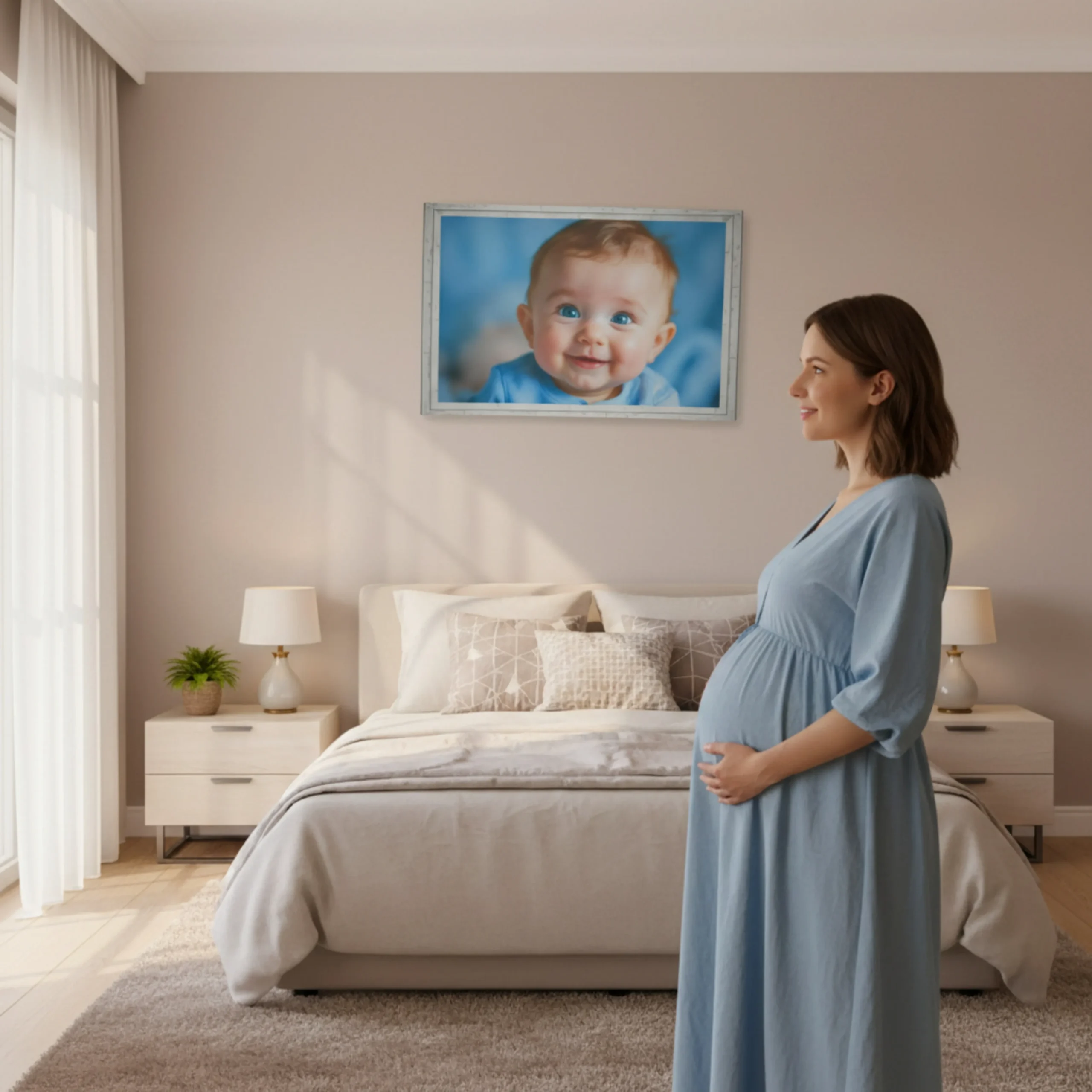 baby friendly poster design for nursery