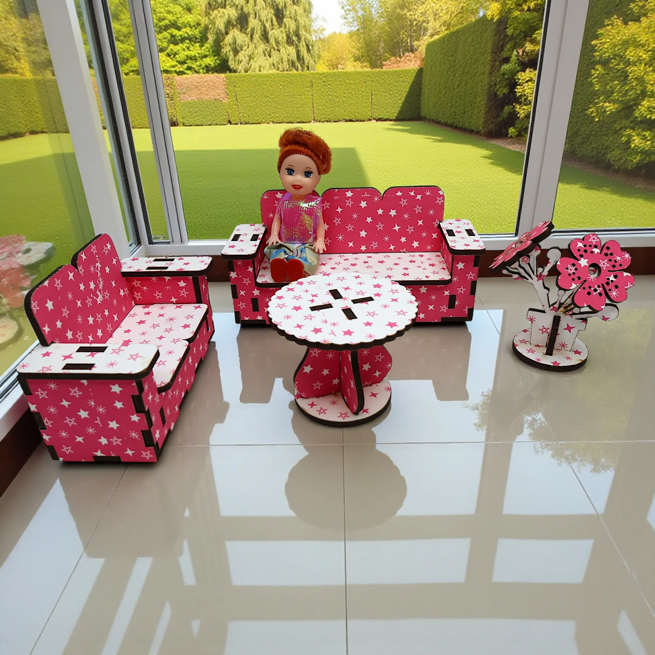 diy dollhouse furniture puzzle assembly