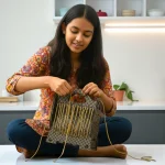 diy lacing activity kids handbag