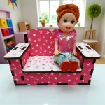 dollhouse living room role play furniture set