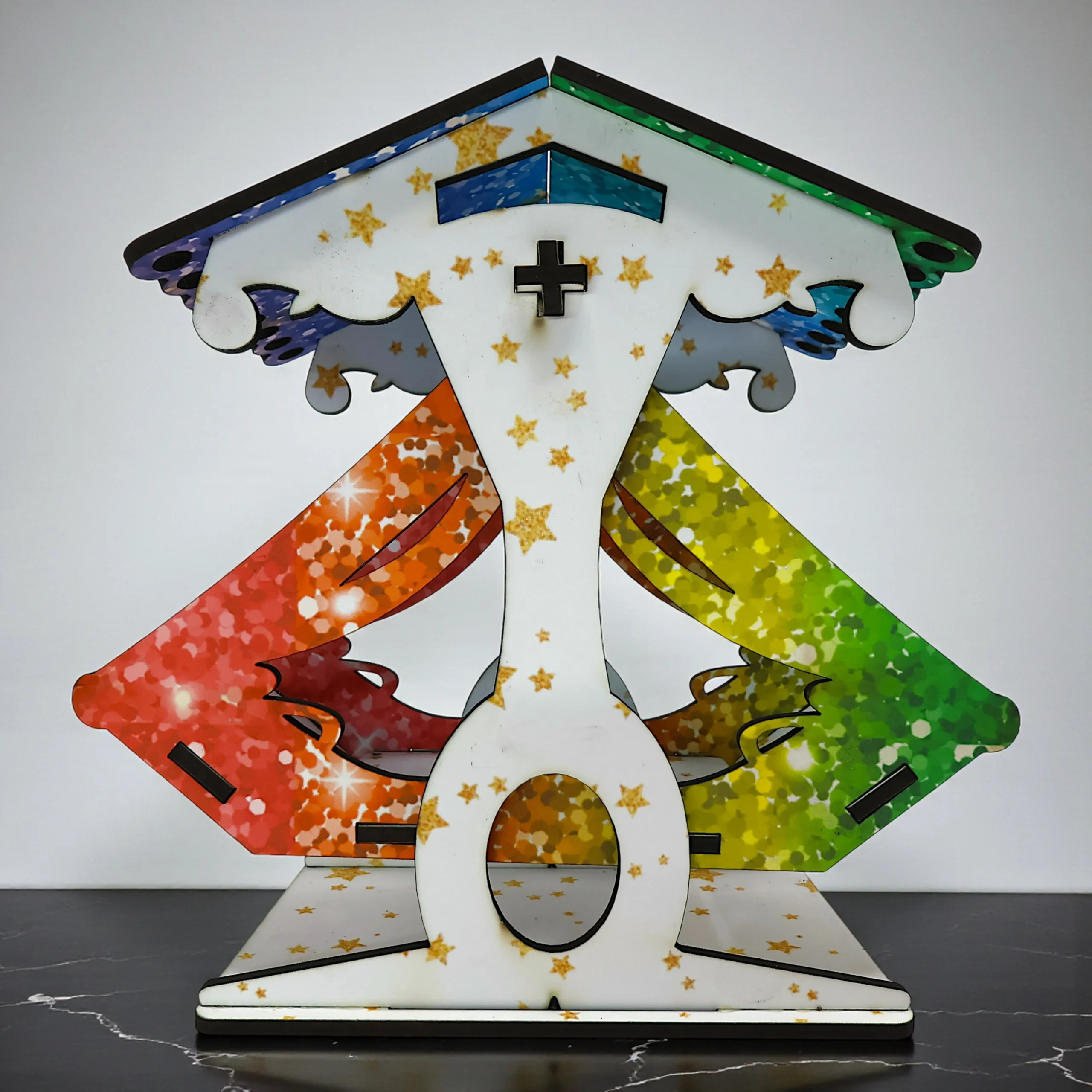 dragon swing wooden puzzle craft for kids