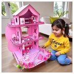 dream dollhouse playset gift wrapped ready for kids