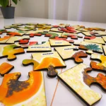 fruits puzzle for kids learning fruit names