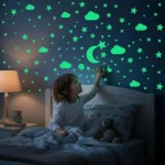 glow in the dark stickers for kids room wall decoration and creative play