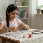 jewellery diy kit helping kids creativity fine motor skills and concentration
