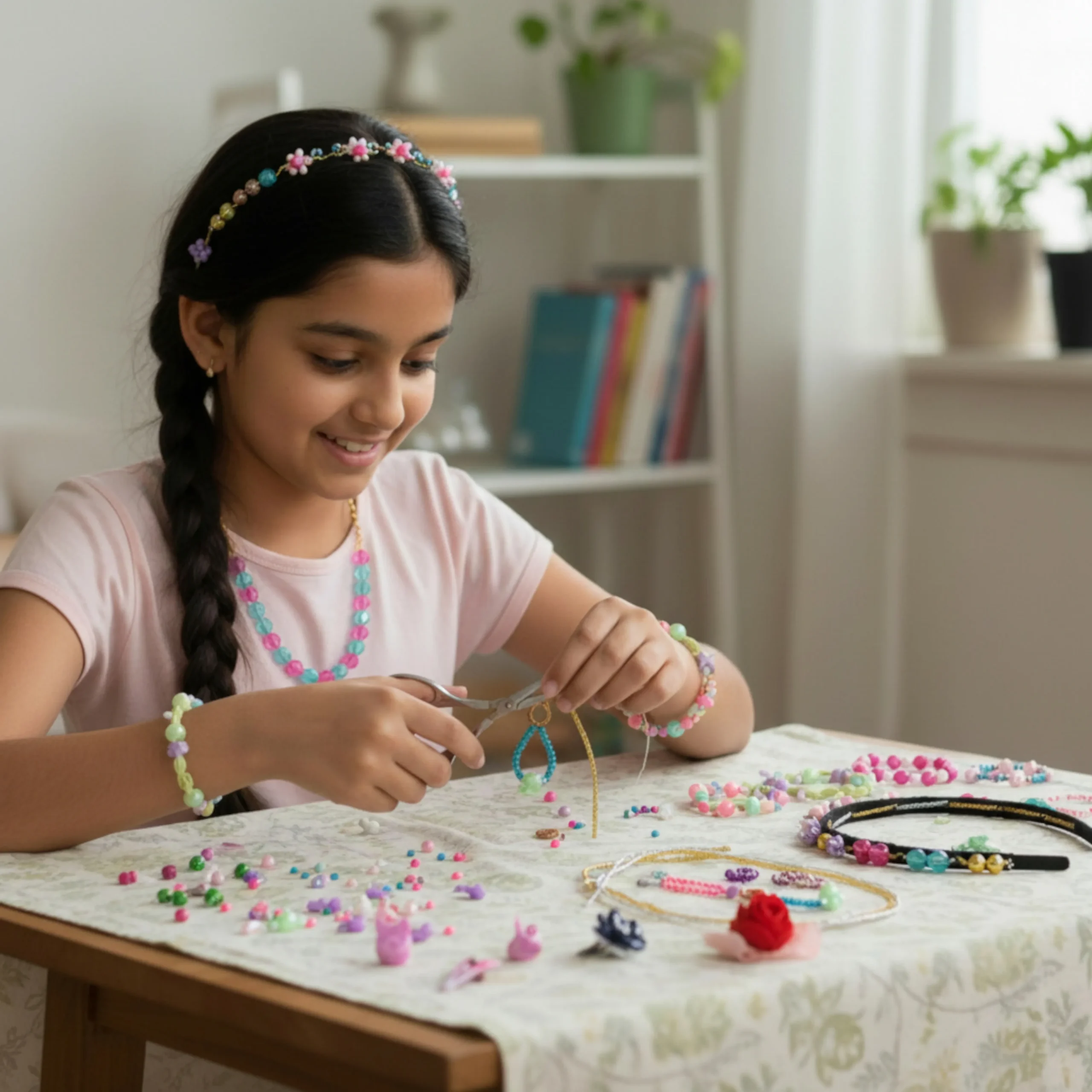 jewellery diy kit helping kids creativity fine motor skills and concentration
