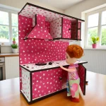 kitchen set for kids pretend play cooking toy with utensils