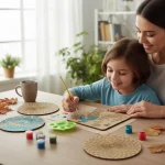 mandala painting kit gift for kids Indian art and creativity