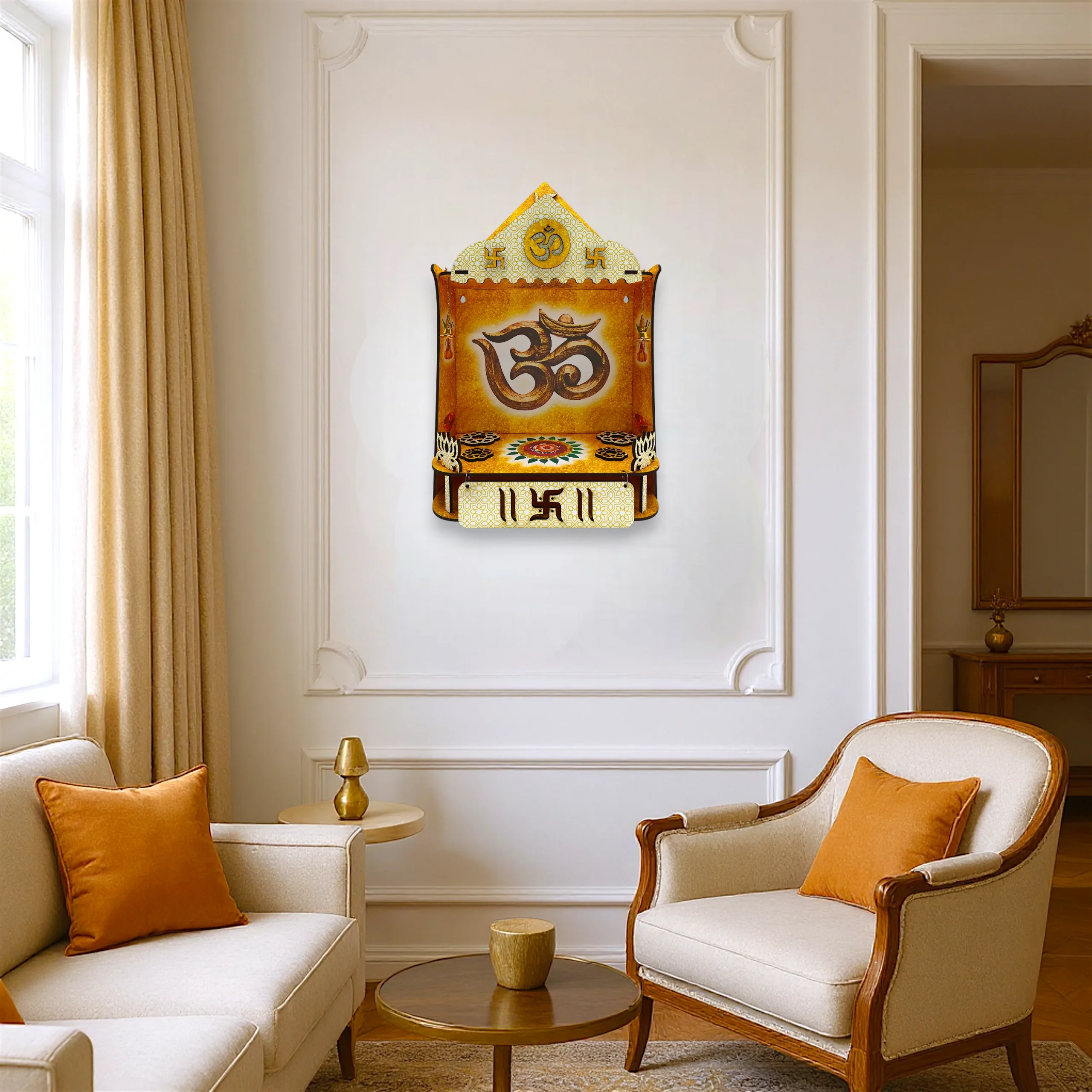 mandir for office and workplace