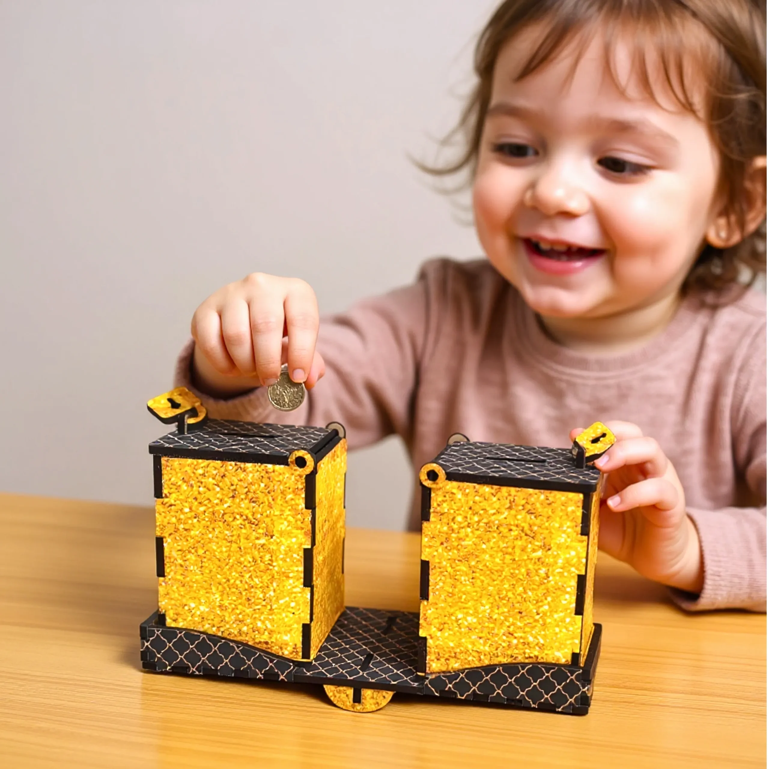 money box for kids learning savings and responsibility