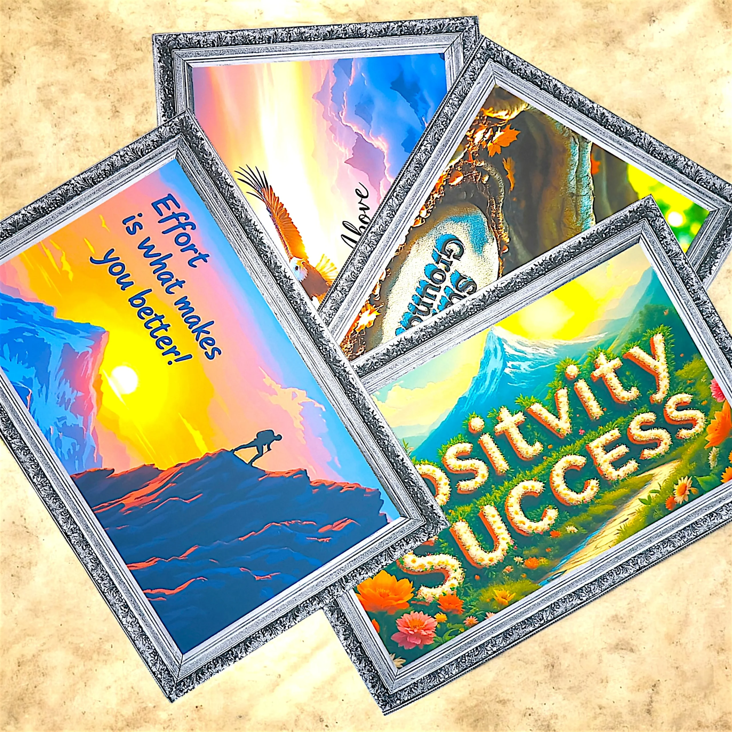 motivational posters set complete collection for kids