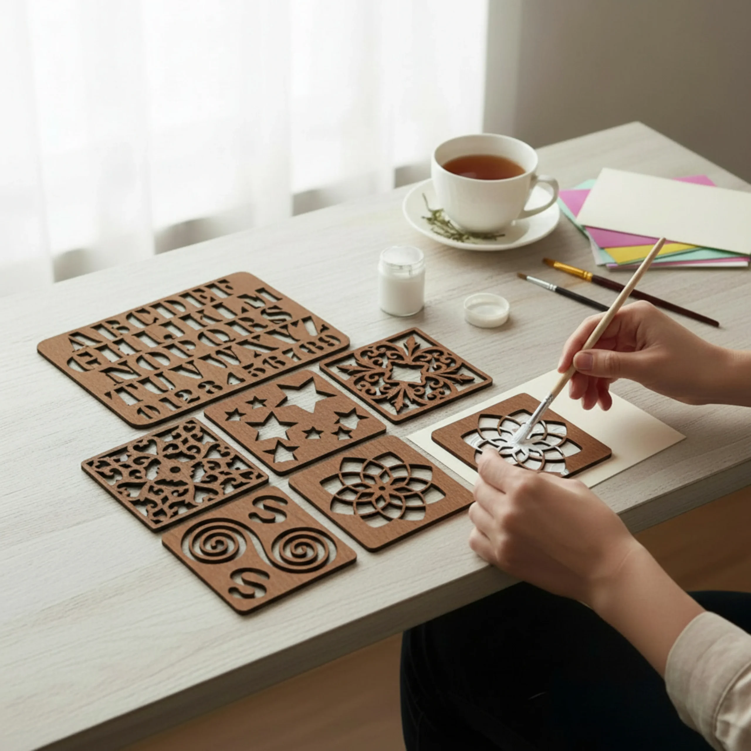 rangoli stencil used for floor decoration designs