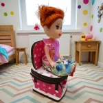 realistic miniature washroom furniture for dollhouse