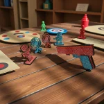 toy gun with extra rubber bands for extended play sessions