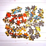 child safe car and bike jigsaw puzzle with smooth edges