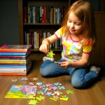 child safe unicorn fairy jigsaw puzzle with smooth edges