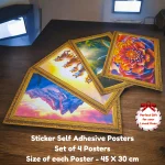 Seven Horses Symbol of Success Poster