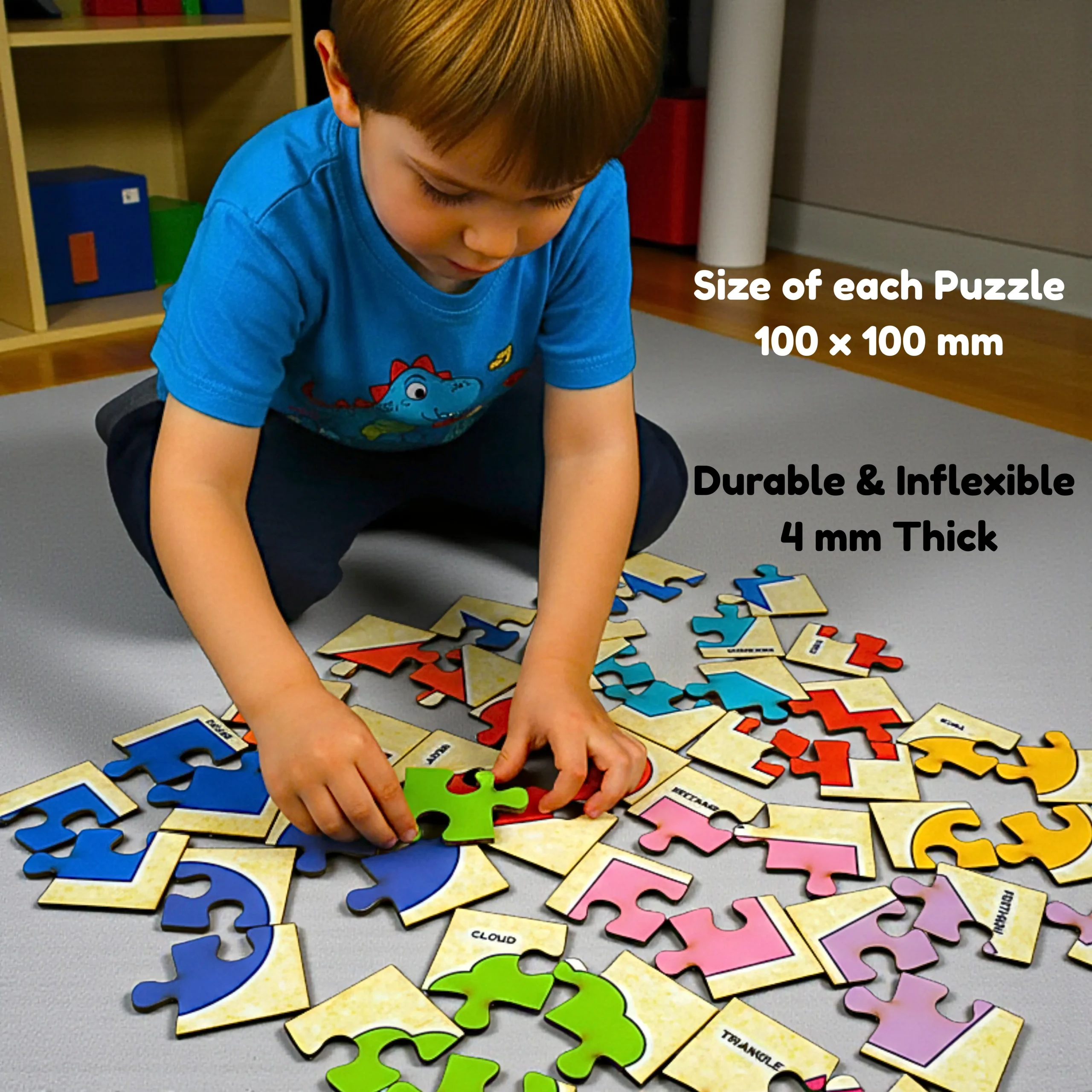 shape and vegetable jigsaw puzzle gift for toddlers