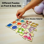 shapes learning jigsaw puzzle for kids