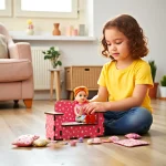 skill development dollhouse puzzle craft set