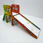 smooth wooden finish ferris wheel puzzle kit