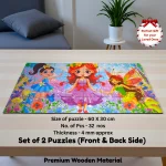 unicorn and fairy jigsaw puzzle for kids magical fantasy learning toy