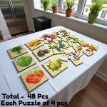 vegetable jigsaw puzzle helping kids learn vegetables