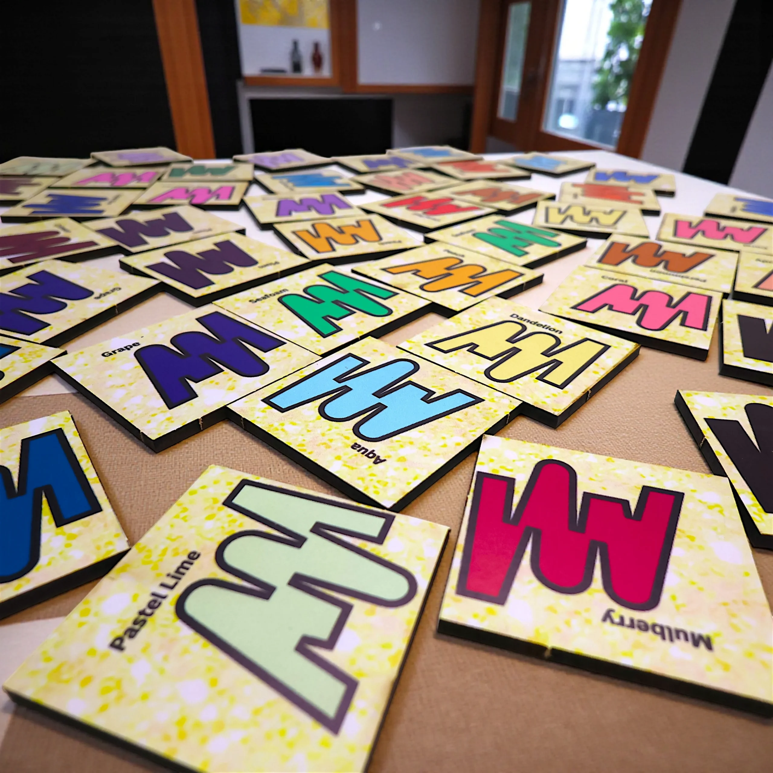 wooden color matching puzzle toy for toddlers and preschool children