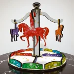 wooden craft puzzle gift for kids amusement ride