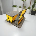 wooden desk organiser for office and study table to keep stationery and essentials organised